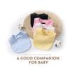 AOUYOA Baby Twins Bibs Womb Mates Newborn Baby Bibs Cute Toddler Bibs Set For Unisex Boys Girls(white) view 4