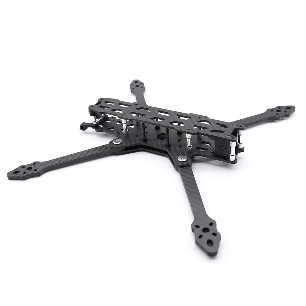 FEICHAO LX-7 7 Inch Frame Kit 314mm Wheelbase Folded Rack Carbon Fiber Fuselage for Drone Quadcopter