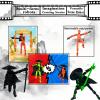 PkghoKids T13 Already Assembled Action Figure Accessories,T13 Multi-Jointed Movable 3D Printed Toys (Orange) view 4