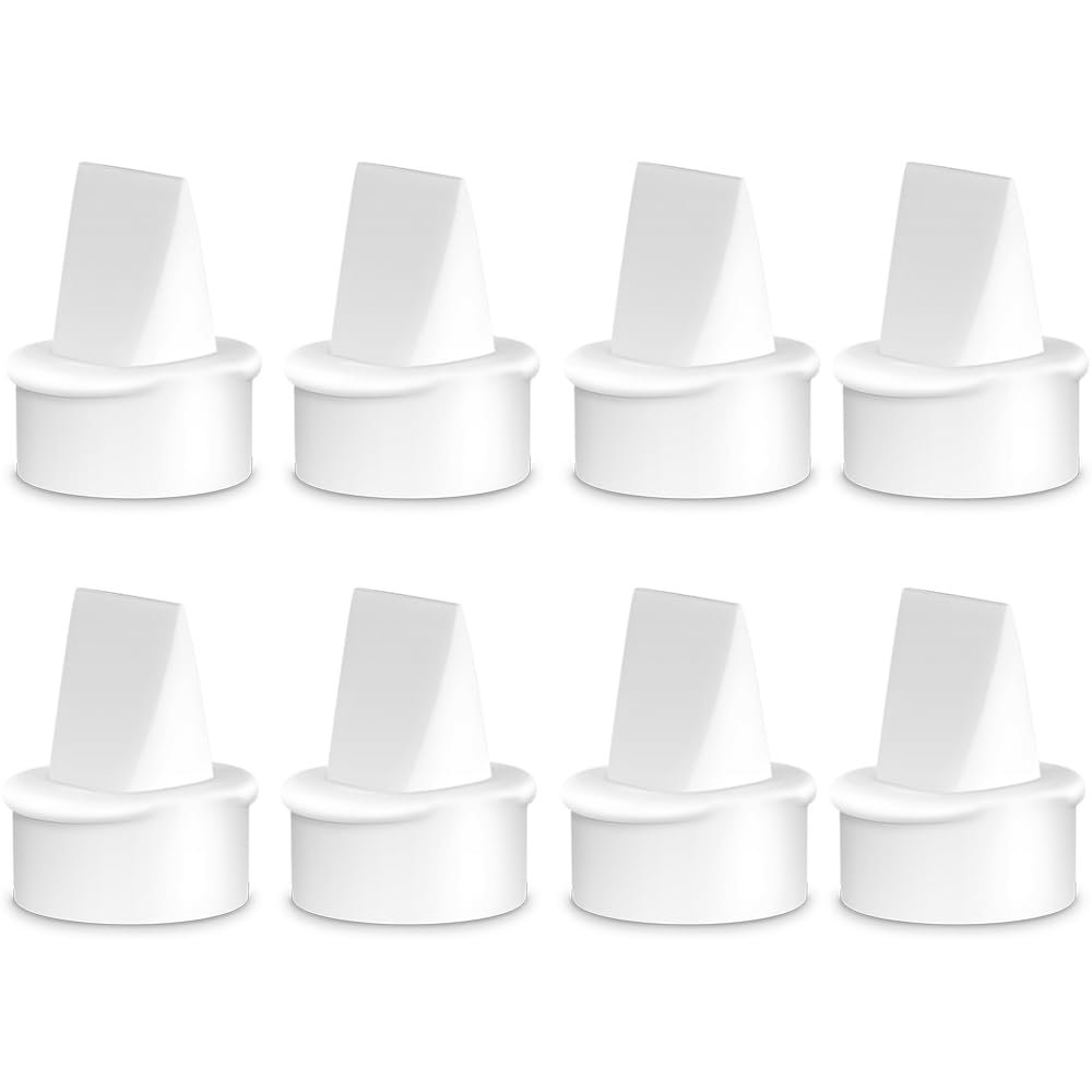 8Pcs Duckbill Valves Compatible with Lansinoh Signature Pro/Smartpump 3.0/Smartpump 2.0, for Lansinoh Breast Pumps Replacement Duckbill Valves, Lansinoh Duckbill Valve Parts