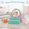 TOLEAD Tunnel/Ramps Foam Climber, Climb & Crawl Foam Activity Play Set for Toddlers and Kids, Safe Indoor Crawling Gym Equipment for,Infant,Baby Waterproof Easy to Clean (Pink) view 2