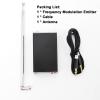 0.5W Frequency Modulation Emitter 76-108 500mW Digital Display Stereo Transmitting Device Type-C Interface with 2000M Transmission Distance for Churches Car Radio Broadcast Campus Station view 2