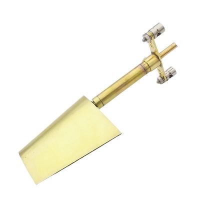 RC Boat Dual Rudder Linkage Copper Steering Rudder 40mmx31mm Submerged Rudder with Servo Arm for RC Boat Scale Marine Tug Boat Model(Rudder 35mmSleeve)