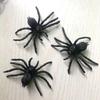 Sujosa 6pcs Big Fake Spiders Plastic Fake Bugs Insects Halloween April Fools Christmas Party Gags Gifts Pranks Kit for Adults view 3