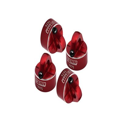 GPM Aluminum 7075 Alloy Shock Cap for Tekno 1:10 MT410 2.0 Pro Monster Truck / EB410 Electric Buggy / SCT410 Short Course Truck Upgrade Parts - Red