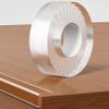 0.8 in x 9.84 FT,Clear Edge Protector Strip Sharp Edge Wrap Cover Tape, Self Adhesive Protective Bumper Guards for Cabinet Door Desk Glass Table Bed Furniture, Kitchen Countertop, Waterproof view 1