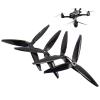 4PCS Drone Propeller, 7 inch Propellers Replacement for Drone, 180mm Propellers 3 Blade High Speed for 7 inch FPV Drone Frames. Black view 1