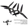 4PCS Drone Propeller, 7 inch Propellers Replacement for Drone, 180mm Propellers 3 Blade High Speed for 7 inch FPV Drone Frames. Black view 2
