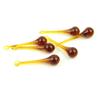 Generic 10pcs/lot 20x80mm Tea Raindrop Glass Prisms for Crystal Chandelier Parts for Home Decoration - (Size: 20x80mm 10pcs) view 3