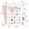 Ballet Bingo Game Cards, Pink Ballerina Bingo Games Decor, Dancing Lover Favors, Ballet Themed Party Activity For Women Adults Family Holiday Gathering BIngo Cards-06 view 1