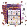 Zcsni Halloween Bingo Game Cards, Halloween Party Bingo Games Decor, Halloween Themed Party Activity, Large Group Halloween Party for Adults Family Holiday Gathering Perfect Bingo Cards -07 view 1