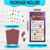 Zcsni Halloween Bingo Game Cards, Halloween Party Bingo Games Decor, Halloween Themed Party Activity, Large Group Halloween Party for Adults Family Holiday Gathering Perfect Bingo Cards -07 view 2