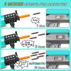 Automatic Toy Gun for Nerf Guns Bullets - 3 Modes Toy Foam Blasters with Bipod, 2 Magazine Clips, 100 Bullets, Automatic Machine Gun for Boys Kids Age 6-12, Gifts for Birthday Christmas view 2