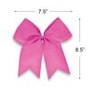 Amscan Pink Oversized Bow - 7.5" x 8.5" (1 Piece), Perfect for Holiday Decor, Party Planning, and Home Decoration Enthusiasts view 2