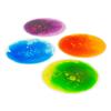 Fun and Function - Jumbo Round Gel Floor Tiles - Set of 4 - Sensory Floor Tiles for Kids - Liquid Squares for Home, School or Clinic - for Kids with Sensory Needs view 1