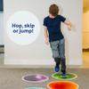 Fun and Function - Jumbo Round Gel Floor Tiles - Set of 4 - Sensory Floor Tiles for Kids - Liquid Squares for Home, School or Clinic - for Kids with Sensory Needs view 2