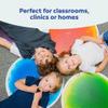 Fun and Function - Jumbo Round Gel Floor Tiles - Set of 4 - Sensory Floor Tiles for Kids - Liquid Squares for Home, School or Clinic - for Kids with Sensory Needs view 4