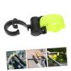 PartyKindom Stroller Hook Fastener Multi-Purpose Stroller Bag and Diaper Bag Hook Easy Installation Motorcycles Electric Bikes Tape Design Green view 4
