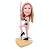 Customized Bobblehead Sculpture Pole Dance BobbleHead Sculpture Based On Photos Handmade Personalized Sculpture Gift for Friend or Lover view 1