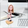 Customized Bobblehead Sculpture Pole Dance BobbleHead Sculpture Based On Photos Handmade Personalized Sculpture Gift for Friend or Lover view 3