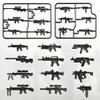 MaozyHomie 25 Pcs Weapons Pack Military Toy Soldiers Figures Army Equipment Toy Set - Gear Sets Pieces Weapon Battle Building Blocks Compatible with Major Brand, 3 Years Old and up view 2
