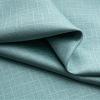 Daesar Blackout Curtains Bedroom 2 Panel, Polyester Grommet Window Curtains 42" W x 62" H Drapes Solid Color Check Texture Light Green Blackout Curtains for Living Room view 2