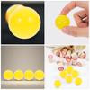 IMIKEYA 25pcs Plastic Ball 3cm Bingo Ball Hollow Raffle Pingpong Ball Round Capsule Prize Drawing Balls for Halloween Game Night Party Carnival view 3
