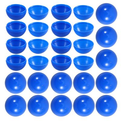 HOLIDYOYO 25pcs Reusable PVC Balls Large Size Game Balls for Party Raffle Drawings