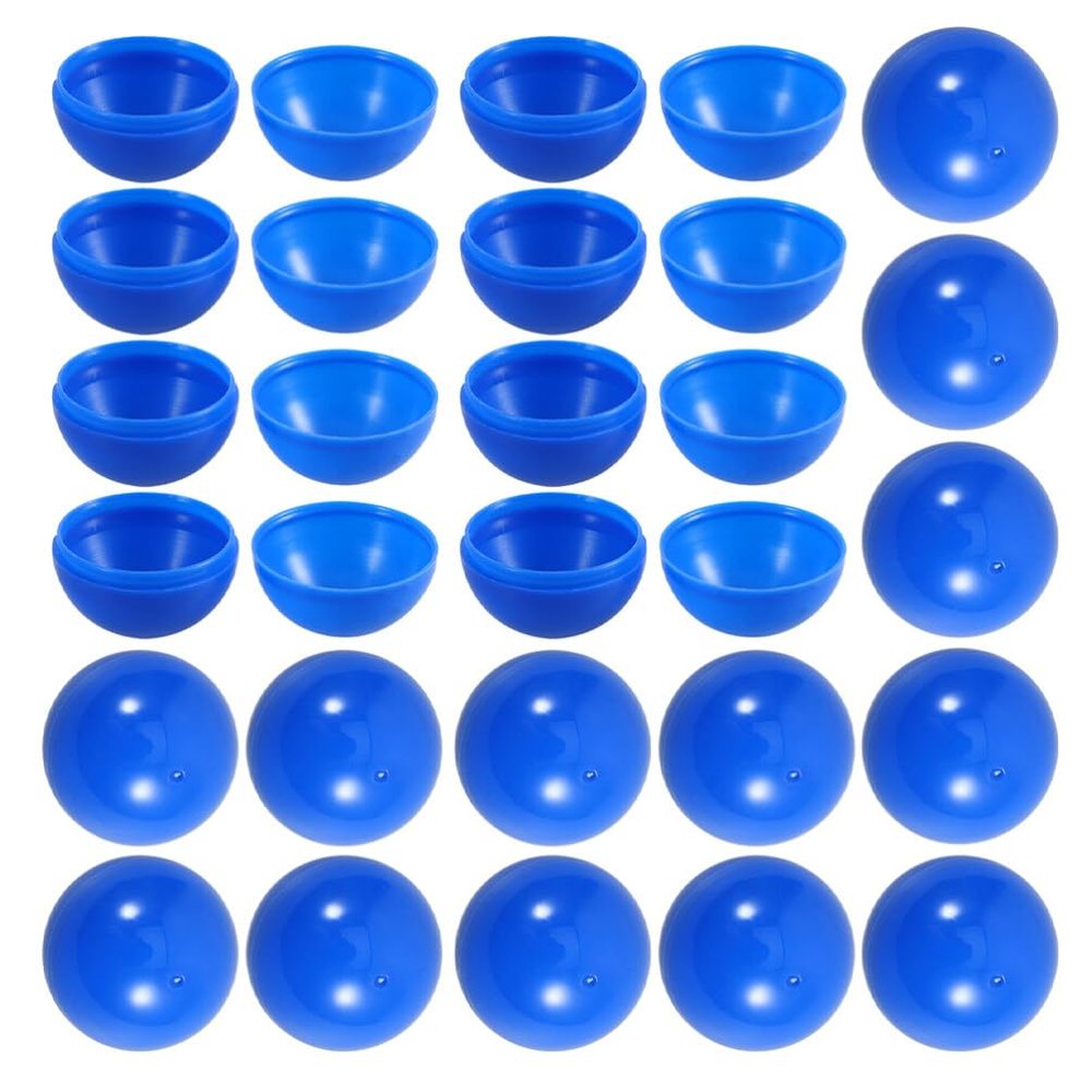 HOLIDYOYO 25pcs Reusable PVC Balls Large Size Game Balls for Party Raffle Drawings