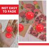 IMIKEYA 25pcs Plastic Ball 3cm Bingo Ball Hollow Raffle Pingpong Ball Round Capsule Prize Drawing Balls for Halloween Game Night Party Carnival view 4