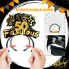 KKBES 12 Piece Happy Birthday Headbands & 50th Birthday Party Hats view 3