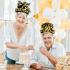 KKBES 12 Piece Happy Birthday Headbands & 50th Birthday Party Hats view 4
