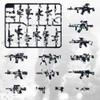 MaozyHomie 51 Pcs Toy Soldiers Figures US Camouflage Weapons Army Battle Toy Set - Weapons Pack Military Accessories Kits Toys Building Blocks Compatible with Major Brand, 3 Years Old and up view 2