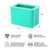2 Pack Silicone Seat Belt Buckle Holder, Seat Belt Buckle Booster for Kids, Durable Silicone Material, Easy Access to The Buckles of Rear Seats, Car Accessories, Suitable for Most Car Models (Green) view 2