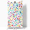 Baby Blanket for Girls Boys, 40x30 Inches Soft Baby Flannel Blankets with Clolrful Rainbow Polka Dots Pattern, Warm Blanket Bed Throws for Newborn, Infant, Babies, Colorful view 3