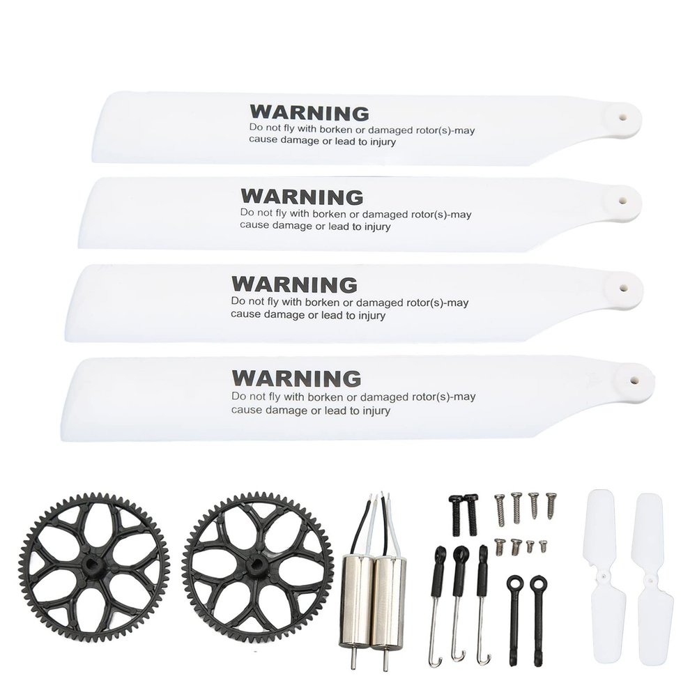 BONKZEBU RC Aircraft Gear Screw Kit,Wear Anti Drop RC Aircraft Gear Screw Upgrade Kit, High Stable Performance RC Helicopter Accessory,for WLtoys XK K110s RC Aircraft