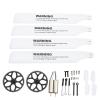 BONKZEBU RC Aircraft Gear Screw Kit,Wear Anti Drop RC Aircraft Gear Screw Upgrade Kit, High Stable Performance RC Helicopter Accessory,for WLtoys XK K110s RC Aircraft view 1