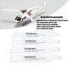 BONKZEBU RC Aircraft Gear Screw Kit,Wear Anti Drop RC Aircraft Gear Screw Upgrade Kit, High Stable Performance RC Helicopter Accessory,for WLtoys XK K110s RC Aircraft view 2