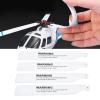 BONKZEBU RC Aircraft Gear Screw Kit,Wear Anti Drop RC Aircraft Gear Screw Upgrade Kit, High Stable Performance RC Helicopter Accessory,for WLtoys XK K110s RC Aircraft view 4