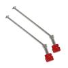 Steel RC CVD Drive Shaft + Wheel Hex Nuts Upgrades Part for Arrma 1/5 KRATON 8S BLX,Outcast 8S BLX (Red) view 4