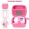 MGZNMTY Carrying Case and Silicone Case for Bitzee Disney Interactive Toy Digital Pet - Protective Skin Cover for New Bitsy Electronic Virtual Pet (Pink) view 2
