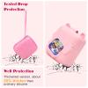 MGZNMTY Carrying Case and Silicone Case for Bitzee Disney Interactive Toy Digital Pet - Protective Skin Cover for New Bitsy Electronic Virtual Pet (Pink) view 3