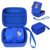MGZNMTY Carrying Case and Silicone Case for Bitzee Disney Interactive Toy Digital Pet and Protective Skin Cover for New Bitsy Electronic Virtual Pet (Dsn Blue) view 1