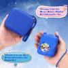 MGZNMTY Carrying Case and Silicone Case for Bitzee Disney Interactive Toy Digital Pet and Protective Skin Cover for New Bitsy Electronic Virtual Pet (Dsn Blue) view 4