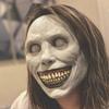 ABONDEVER Scary Halloween Mask Smiling Demon Mask Creppy Halloween Masks with White Eye Evil Devil Horror Latex Mask view 1