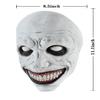 ABONDEVER Scary Halloween Mask Smiling Demon Mask Creppy Halloween Masks with White Eye Evil Devil Horror Latex Mask view 3