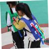 Abaodam 2pcs Boy Girl Outdoor Toys Pull Tails Vest for Kindergarten Games Educational Sports Activity Red Teamwork Play for Boy Girl Coordination and Social Skills view 4