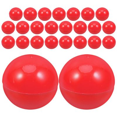 HOLIDYOYO Balls 25pcs Small Pong Balls Lightweight No Stuffing Hollow Toy for Raffles