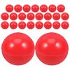 HOLIDYOYO Balls 25pcs Small Pong Balls Lightweight No Stuffing Hollow Toy for Raffles view 1