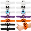 12 PCS Halloween Stuffed Animal Slap Bracelets Plush Animal Slap Bracelets Cute Wrist Slap Band Toy Wrist Animals Wrist Pets Slap Bracelet Wrist Toy for Halloween Birthday Gifts Party Favors 6 Styles view 1